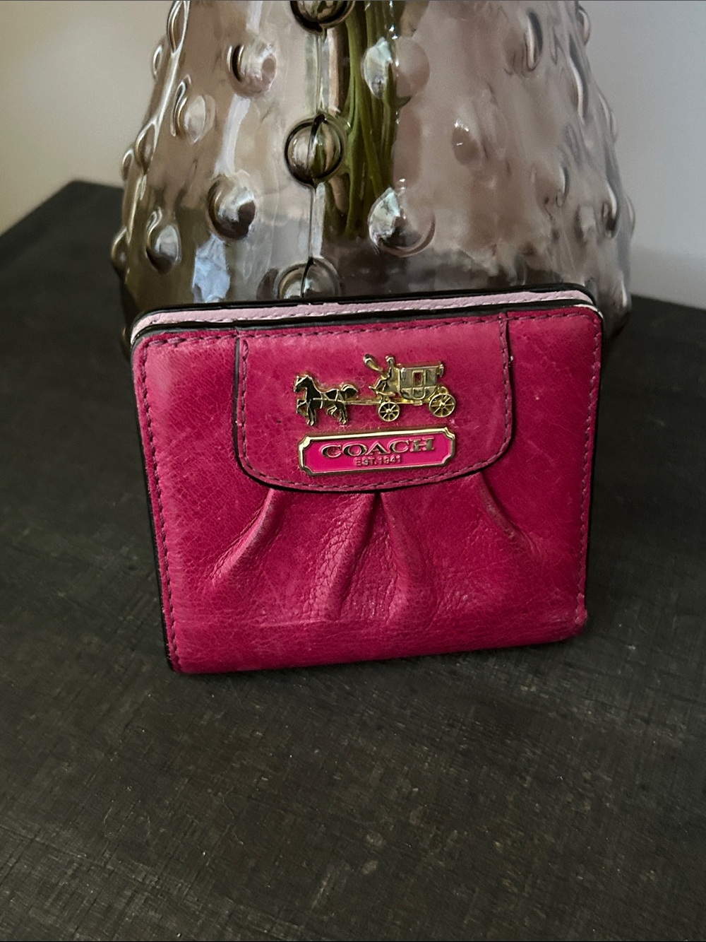 Vintage Pink Madison Wallet
